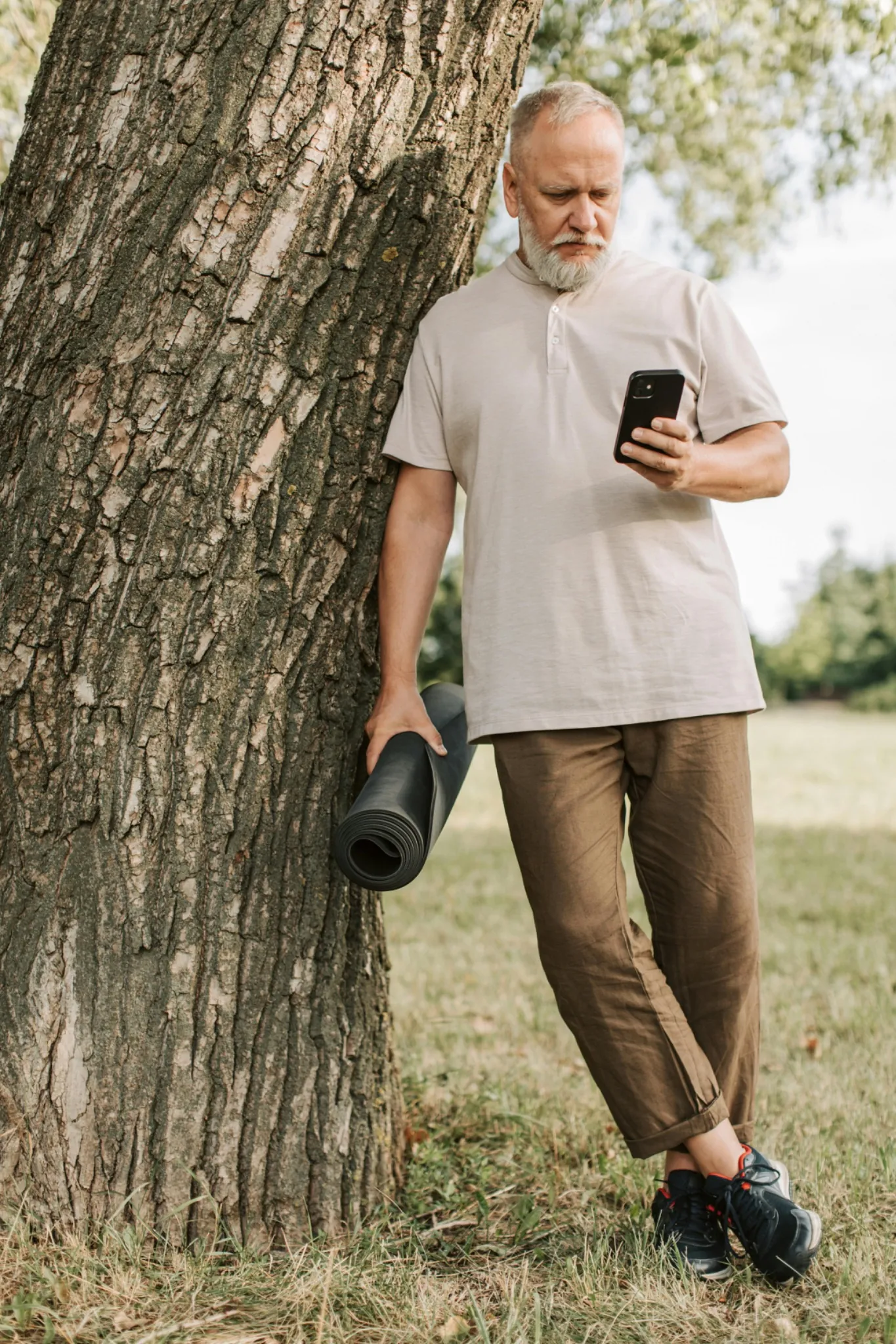 Confident mature man